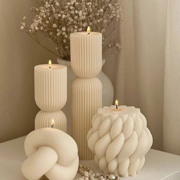 Set de velas decorativas